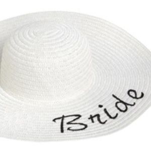 "Bride" Floppy Sun Hat